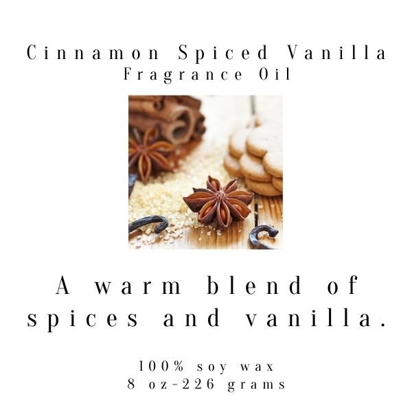 Cinnamon Spiced Vanilla 8 oz