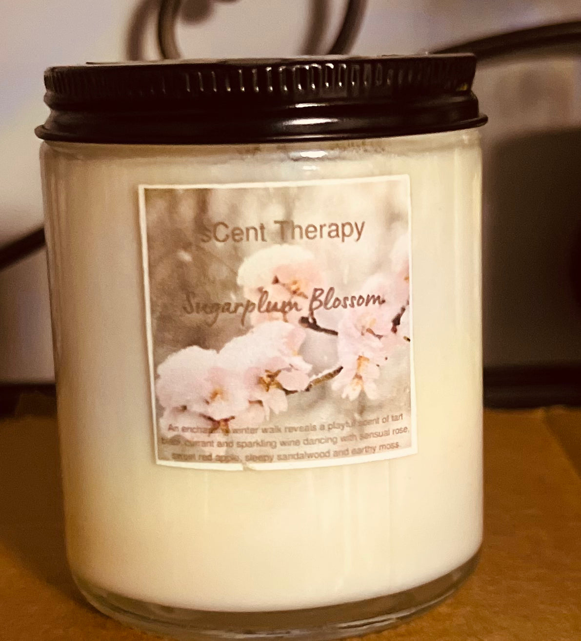 Sugarplum Blossom Candle