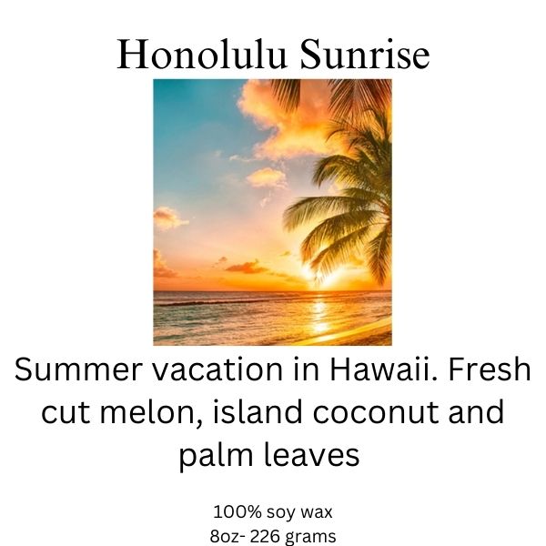 Honolulu Sun 8 oz