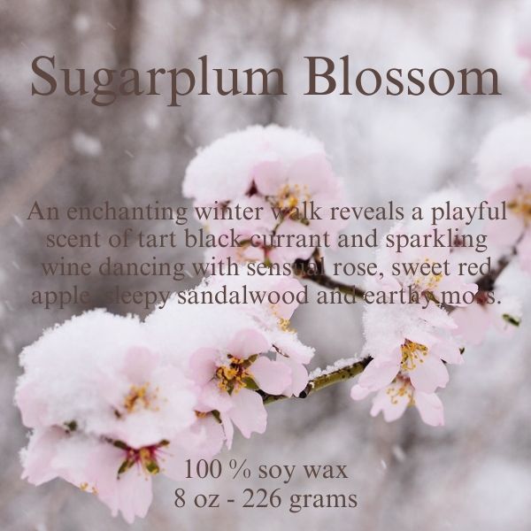 Sugarplum Blossom Candle