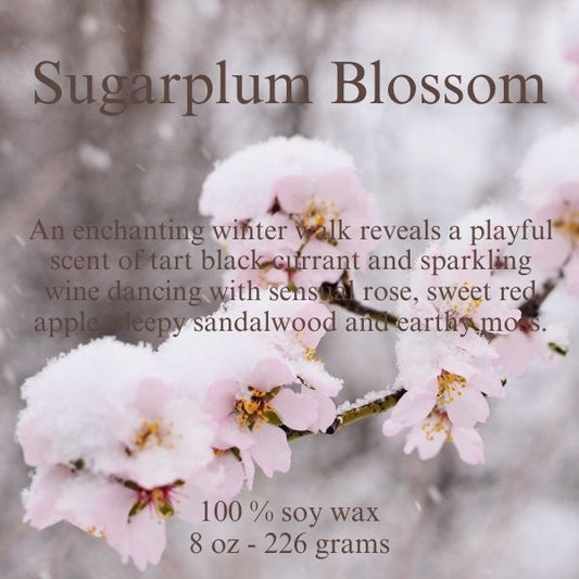 Sugarplum Blossom Candle