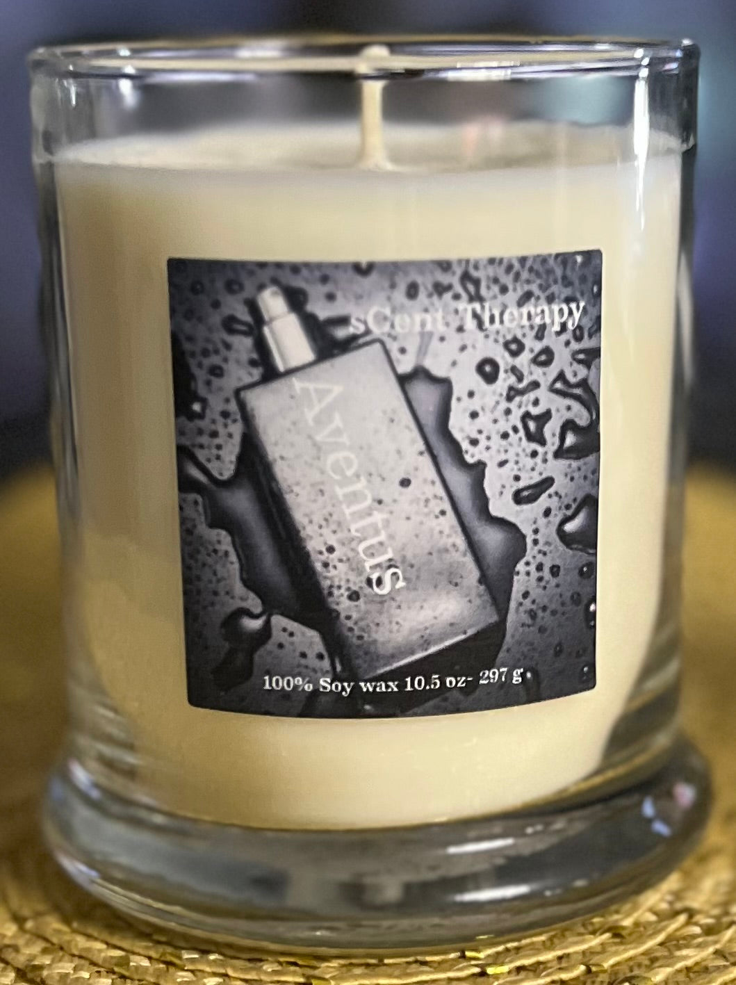 Aventus (Creed) - 12 oz single wick- scented for him. -Designer-