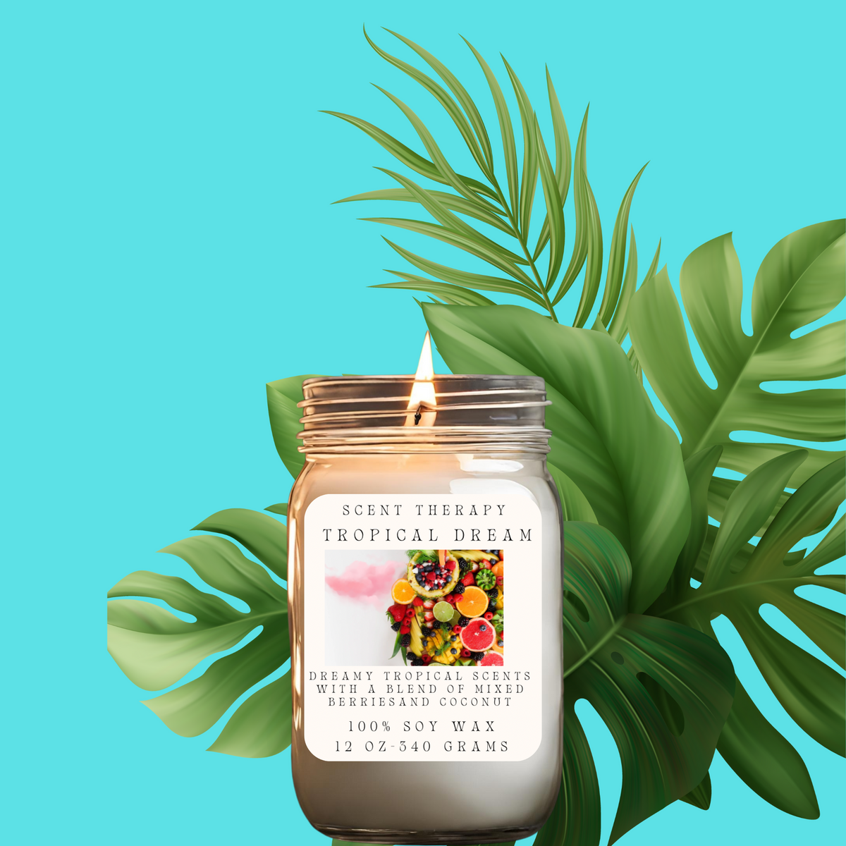 12oz Tropical Dream-Duo Candle