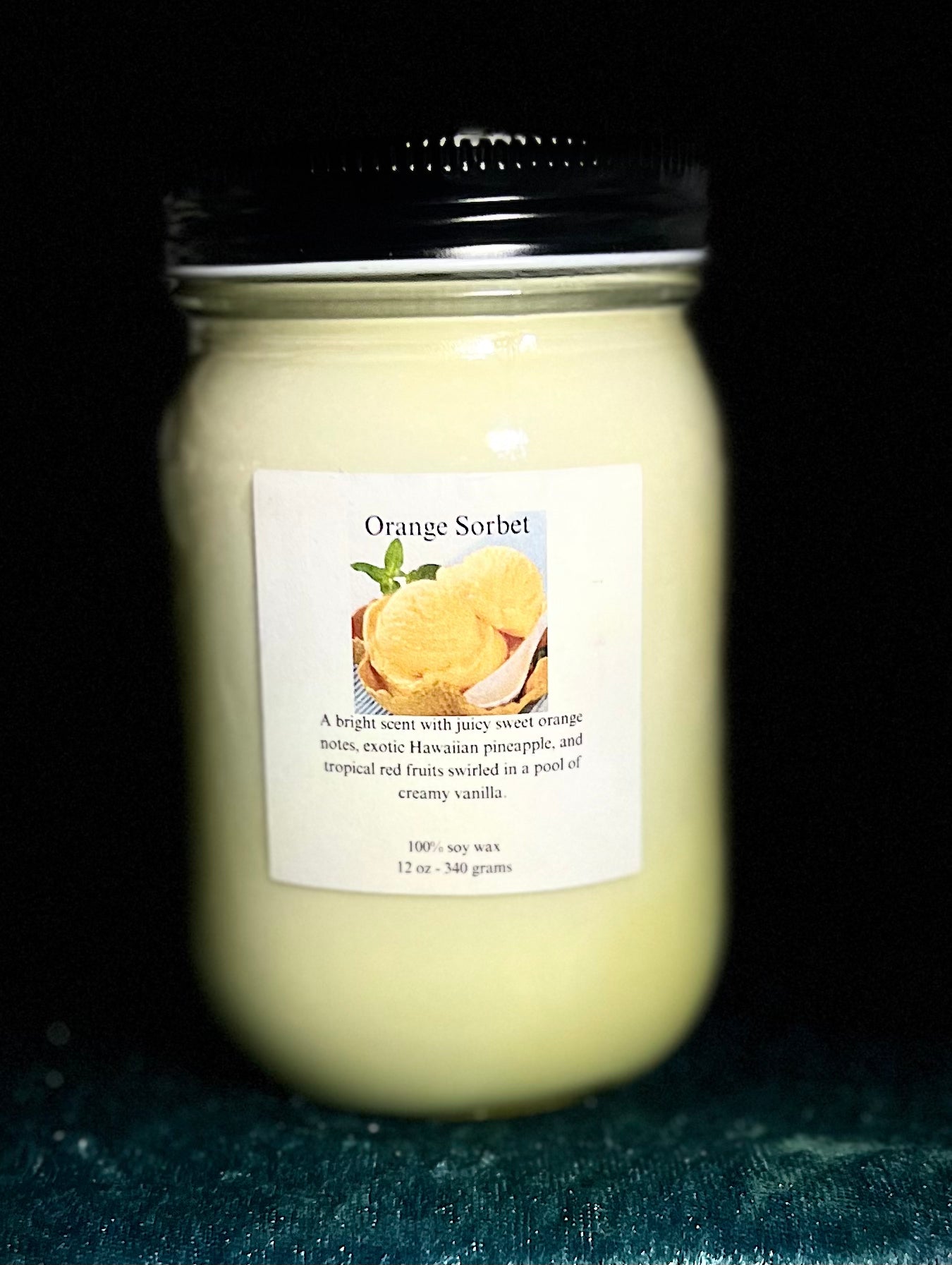 Orange Sherbet Candle