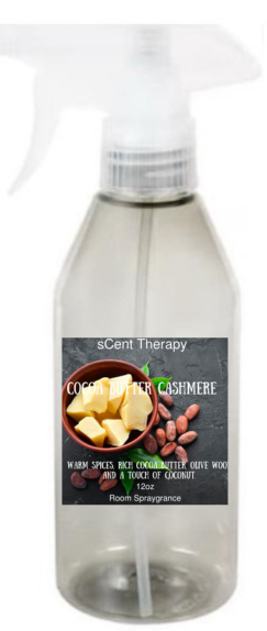 12 oz Cocoa Butter Cashmere Room Spraygrance