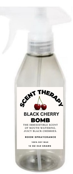 12oz Black Cherry Bomb Room Spraygrance
