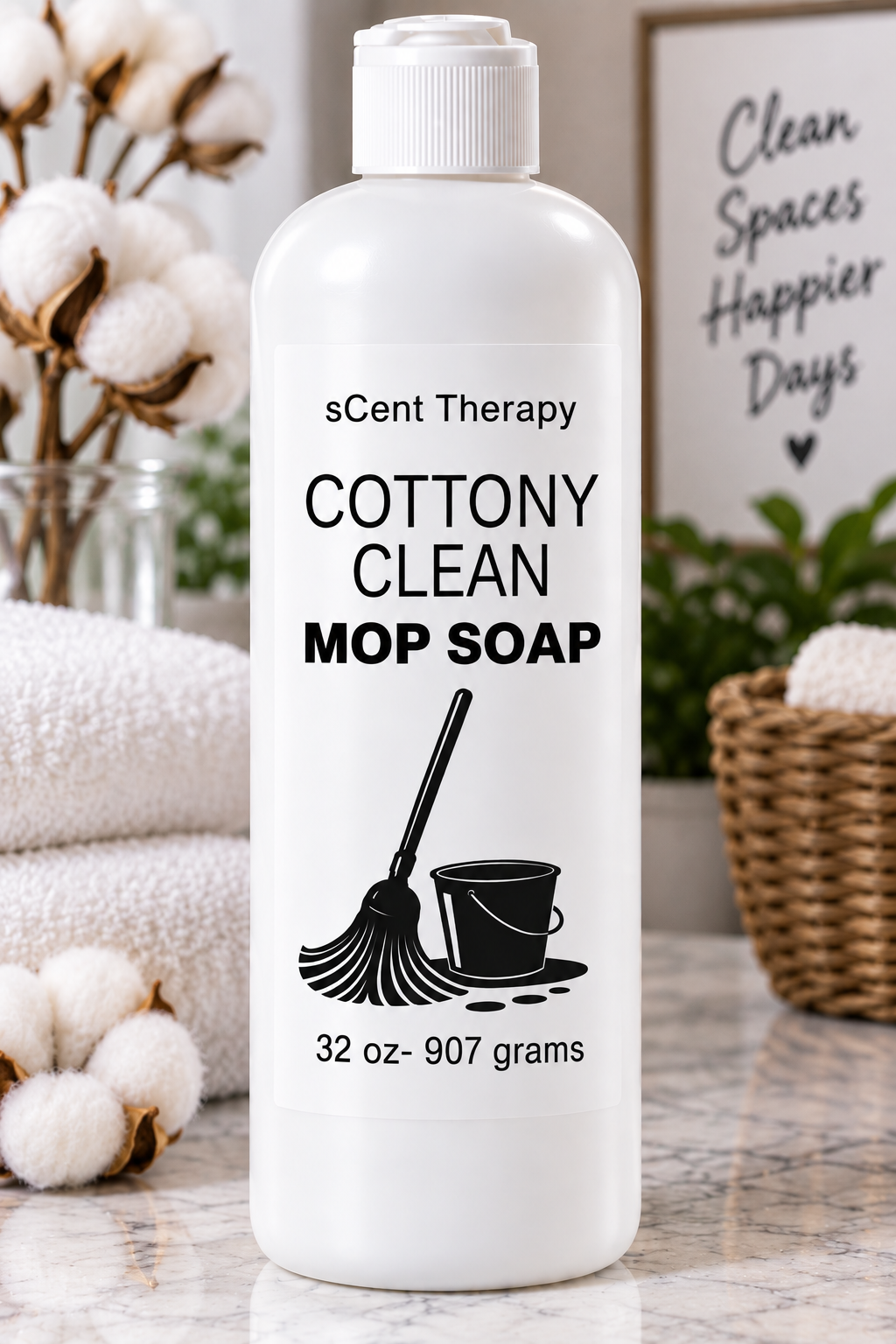 White Linen Mop Soap