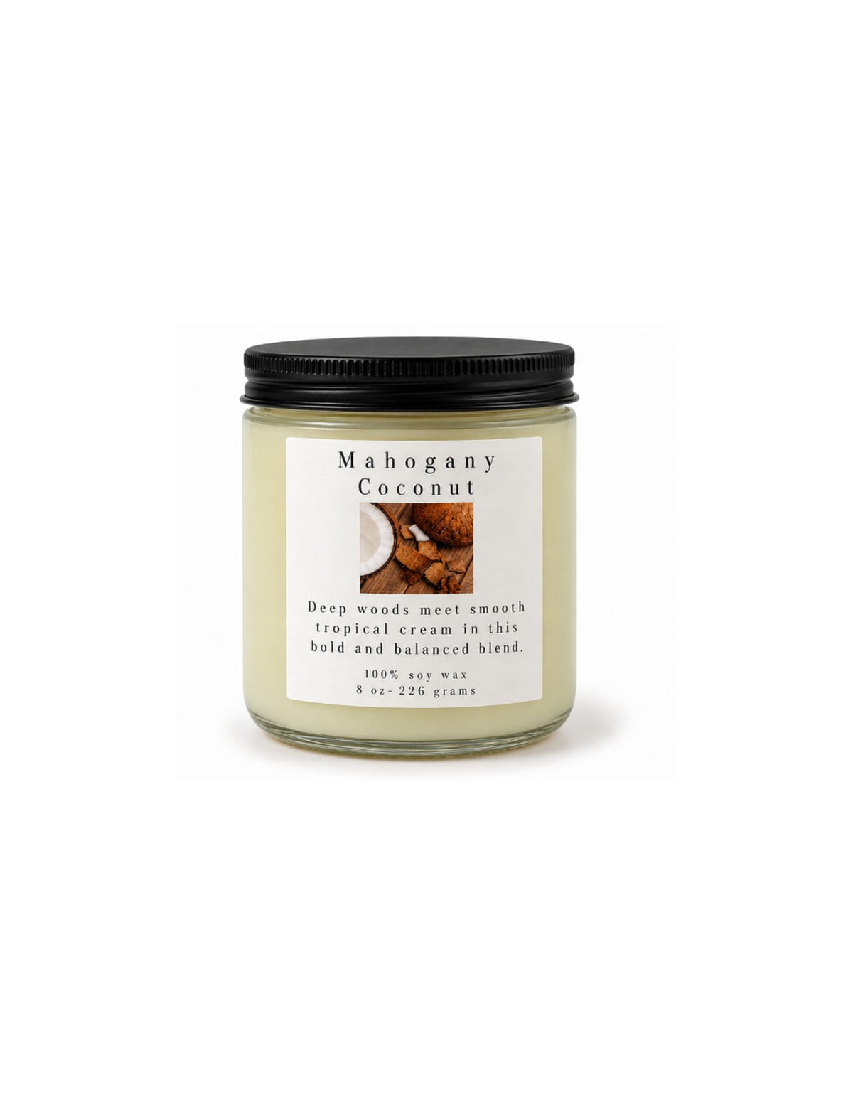 Mahogany coconut